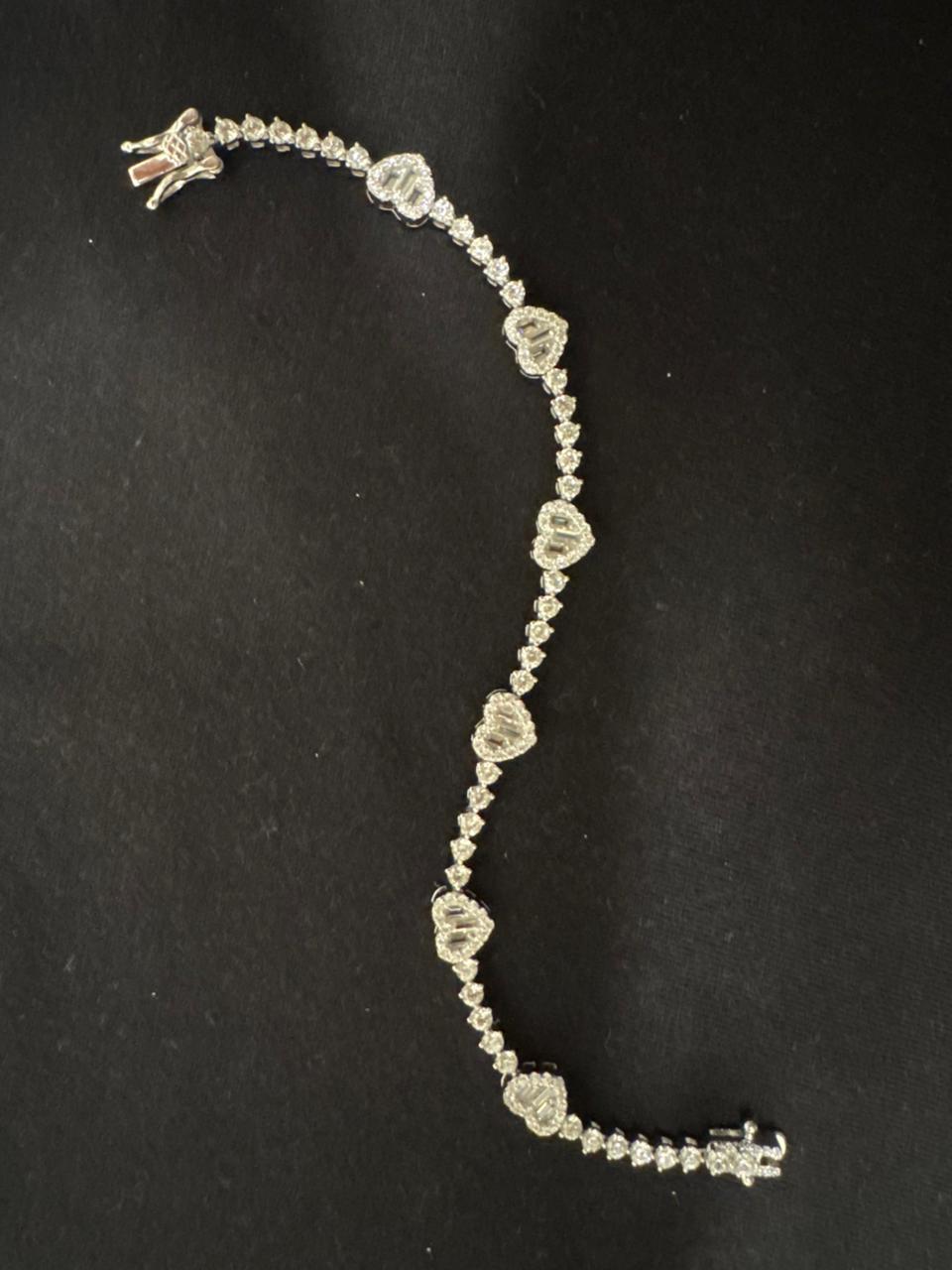 THE LOVE LINE TENNIS BRACELET