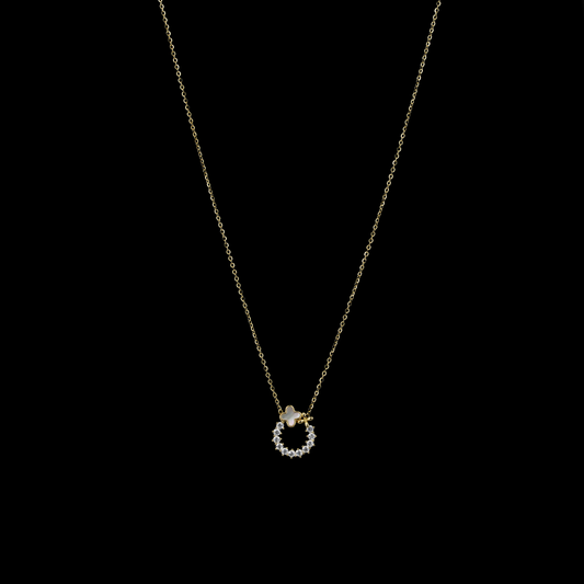 Circular Pendant Necklace