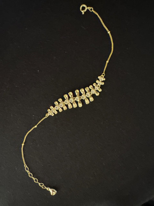 SPARKLE LEAF BRACELET