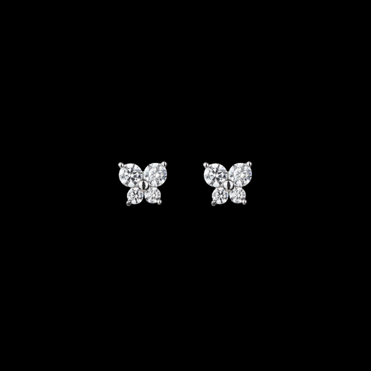 Tiny Butterfly Studs